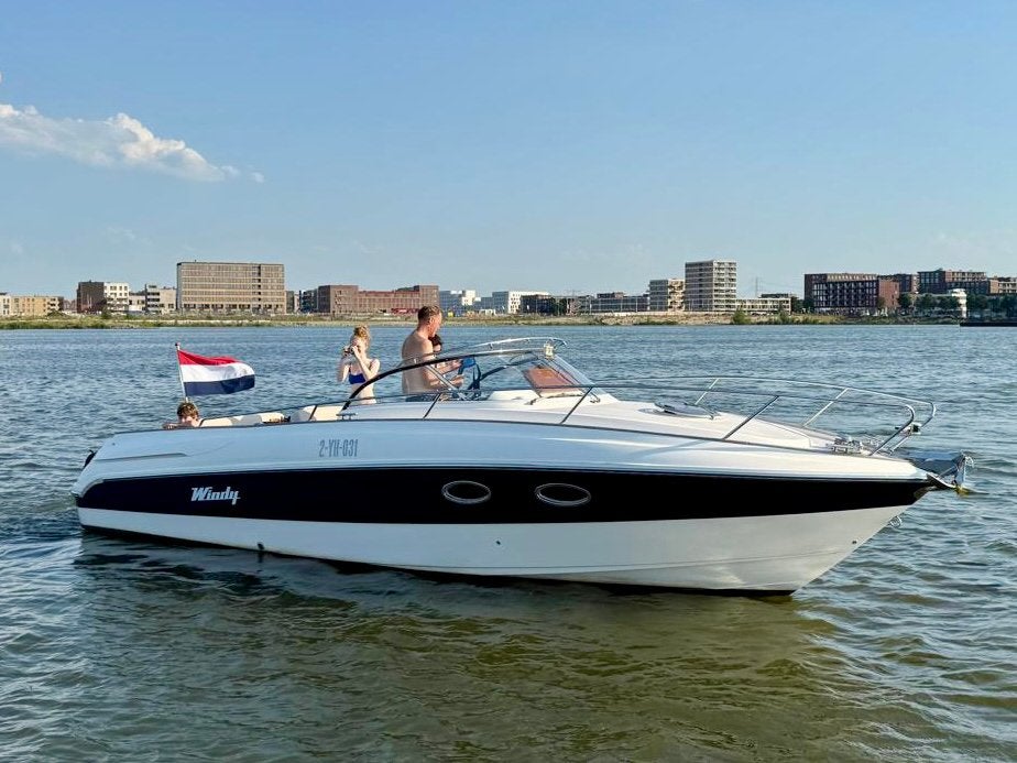 28’ Windy Oceancraft 845 | 285pk diesel | 2 slaappl, boegsc, Ophalen, 70 cm, Gebruikt, Diesel
