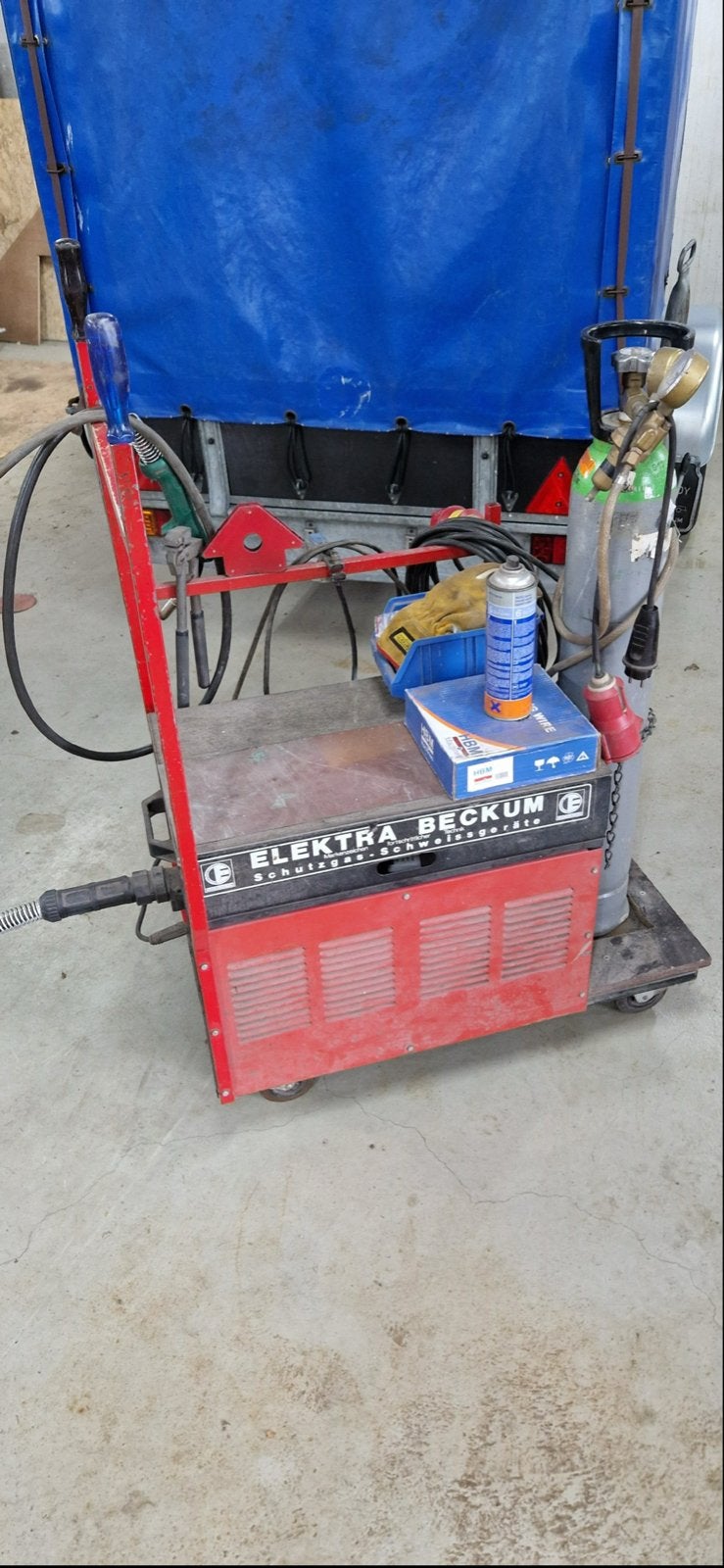 Elektra Beckum 160/ 35 ET COMBI lasapparaat, Ophalen, Gebruikt, Co2