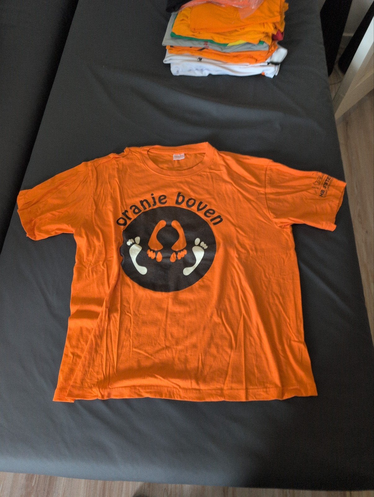 Oranje Boven T-shirt - Maat L, Ophalen of Verzenden, Gedragen, Maat 52/54 (L), Oranje
