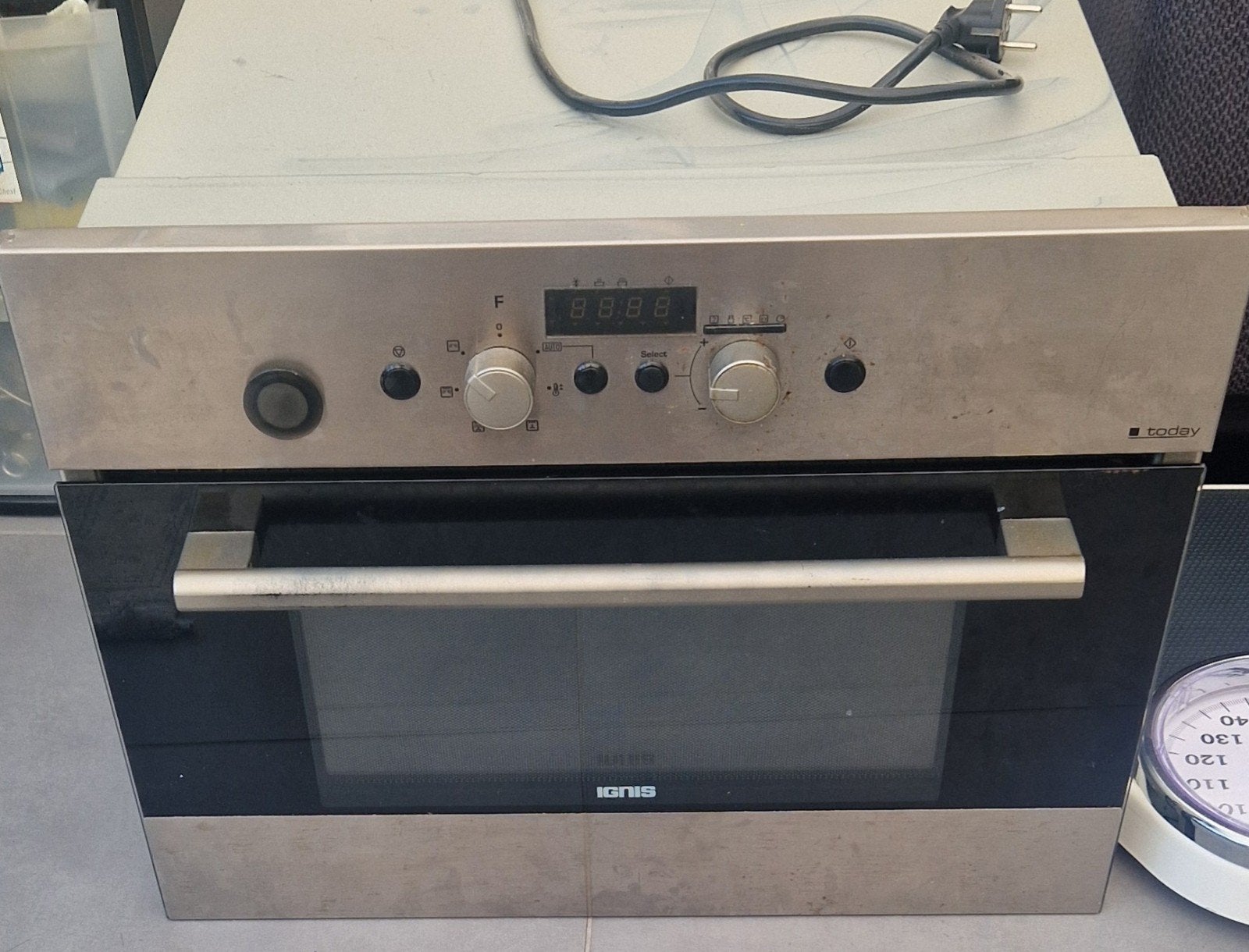 Ignis Inbouw Combimagnetron - Gebruikt, Ophalen, Combimagnetron, Gebruikt, 60 cm of meer