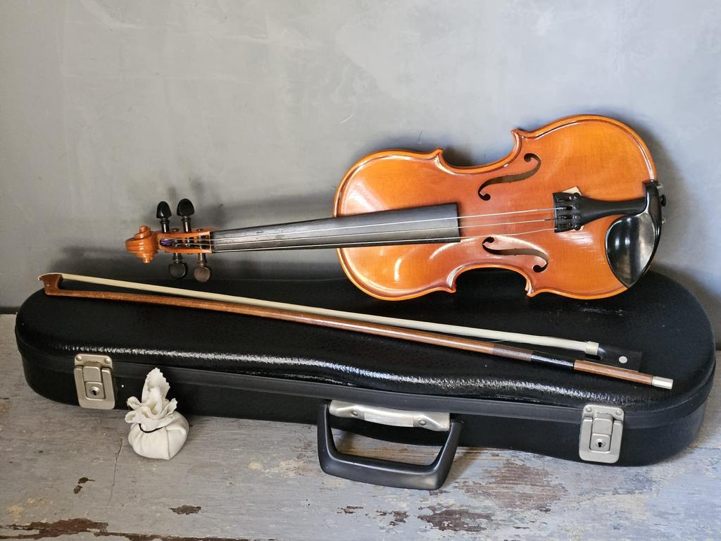 Mooie kinder viool in koffer, ., Viool, Ophalen of Verzenden, Zo goed als nieuw