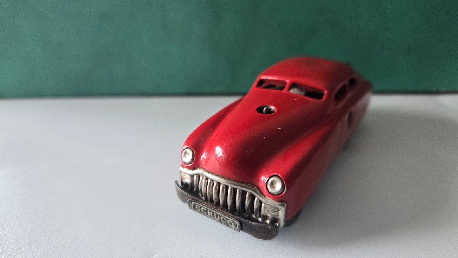 Schuco Varianto-Limo 3041 met baan en accessoires, Antiek en Kunst, Antiek | Speelgoed, Ophalen