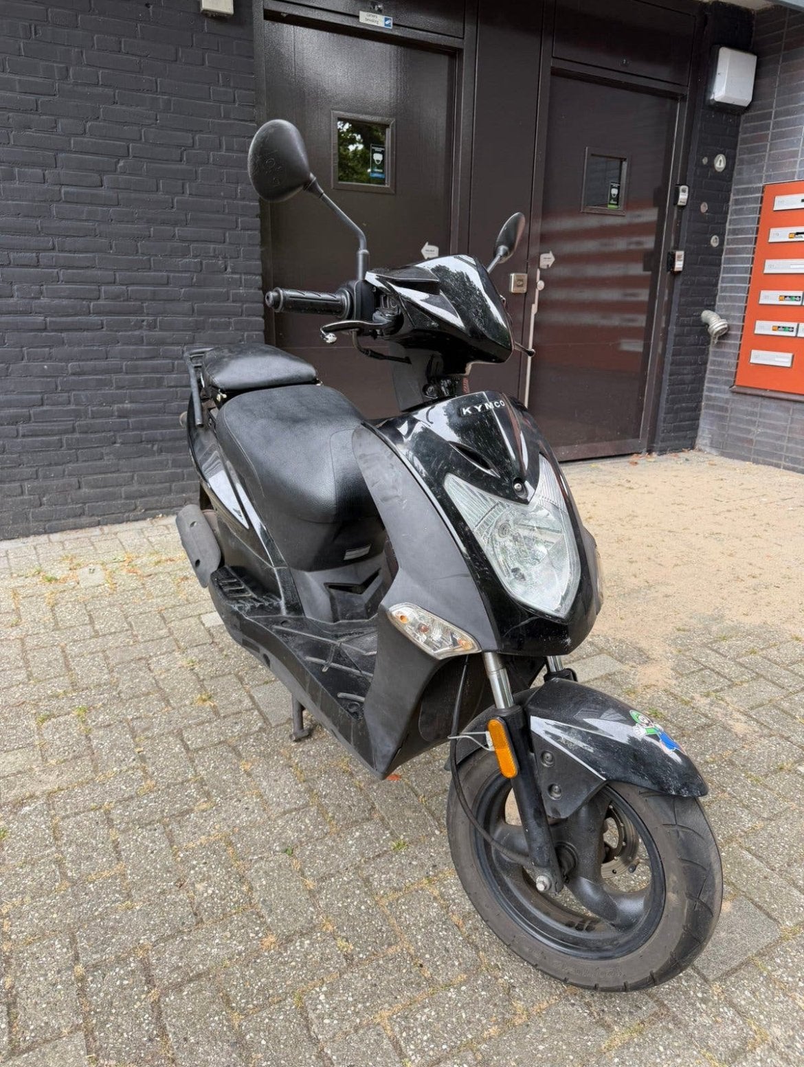Kymco Agility 2021 | Geel kenteken | Grote beurt gehad, Fietsen en Brommers, Scooters | Kymco, Ophalen, Gebruikt, Maximaal 45 km/u