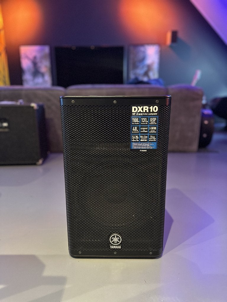 Yamaha DXR10 – 10 inch actieve PA speaker – 1100W, Ophalen, Gebruikt, 500 tot 1000 watt, P.A.