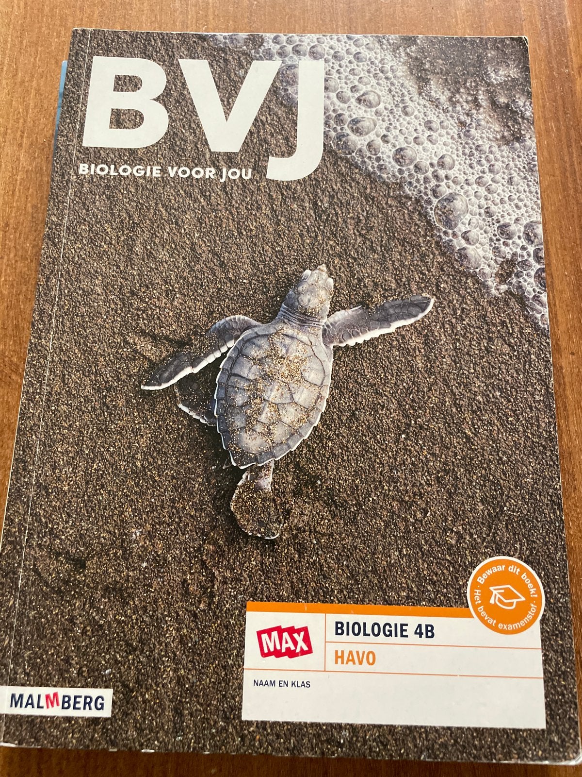 BVJ Biologie voor jou 4B HAVO - Malmberg, Boeken, Ophalen of Verzenden, Beta, Zo goed als nieuw