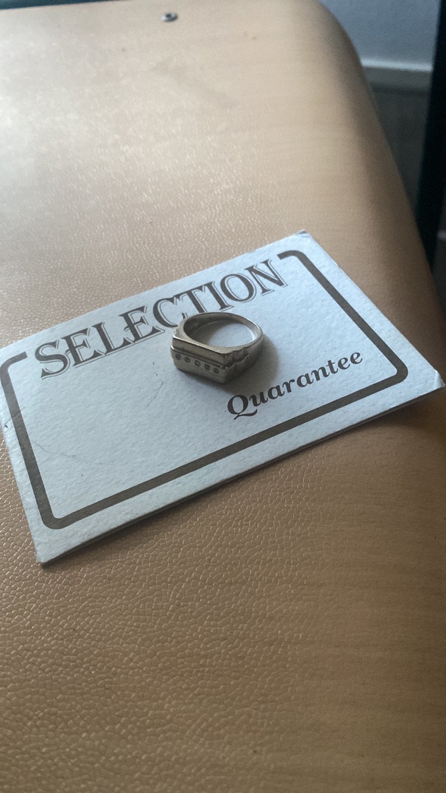 14k witgouden rolex ring, Ophalen, 20 of groter, Wit, Zo goed als nieuw