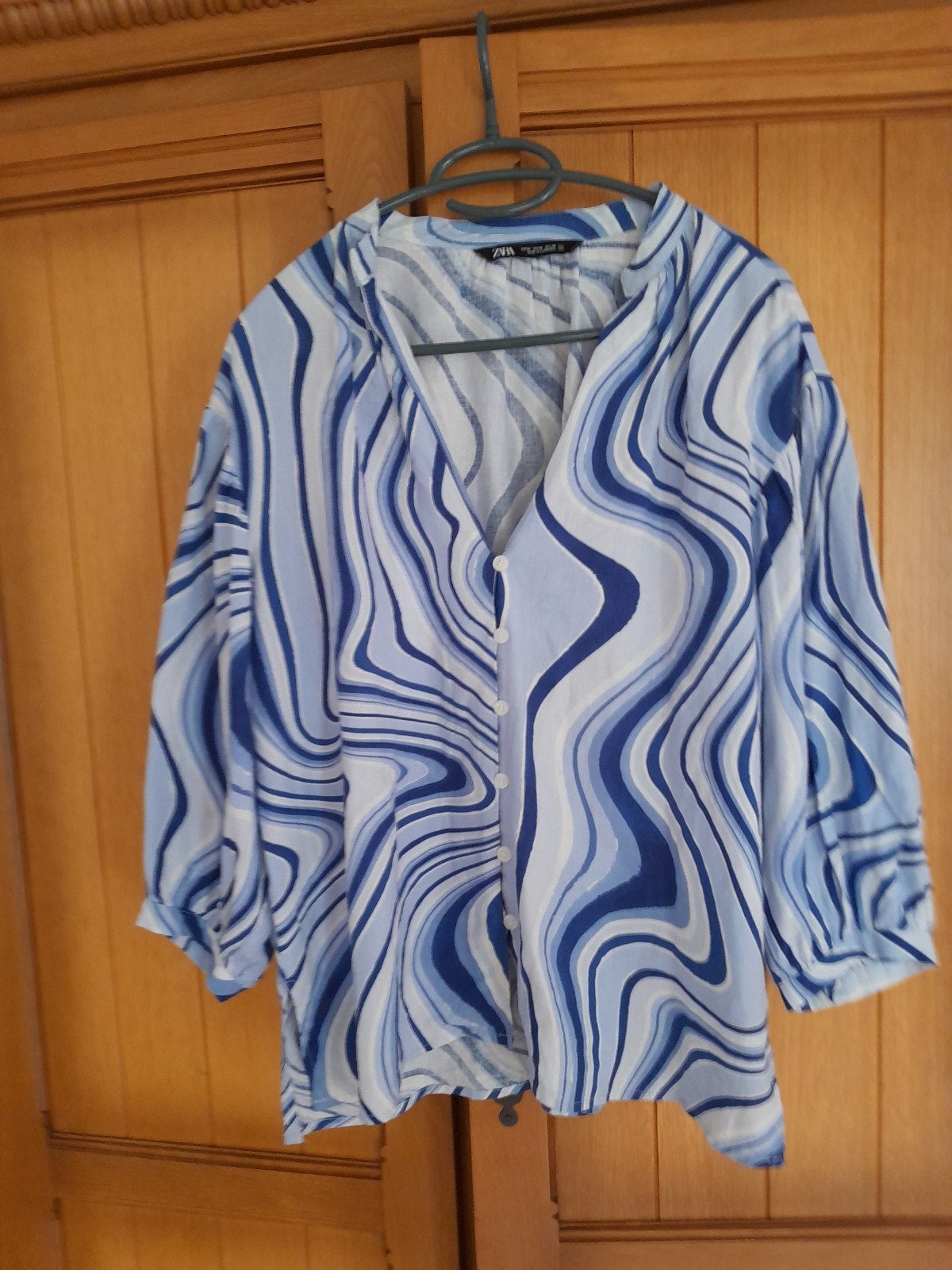 Nieuwe blouse van Zara Ibiza stijl valt als maat L, Zara, Maat 42/44 (L), Nieuw, Meerkleurig