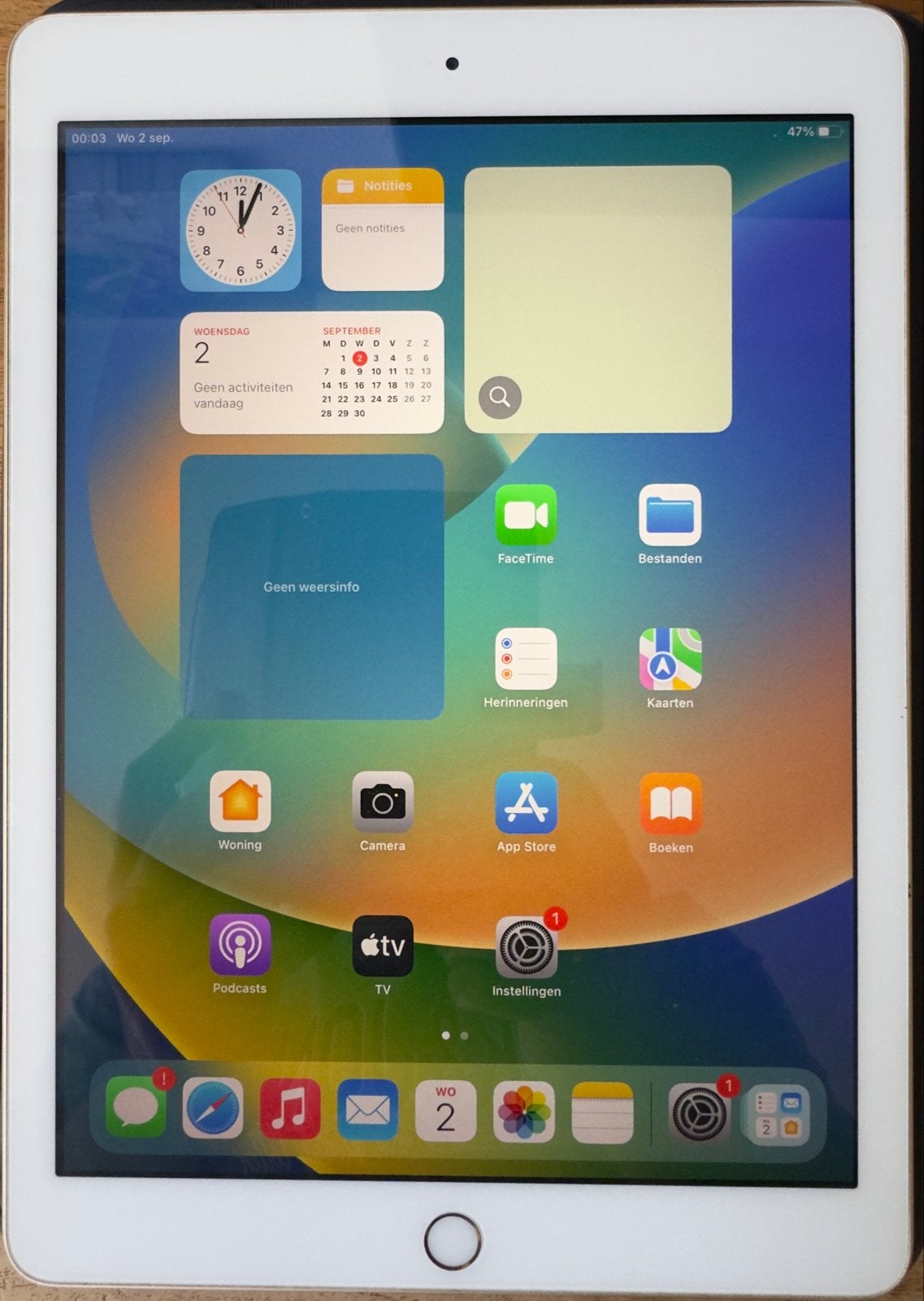 iPad 5e generatie 32GB, 32 GB, Apple iPad, Zo goed als nieuw, Ophalen