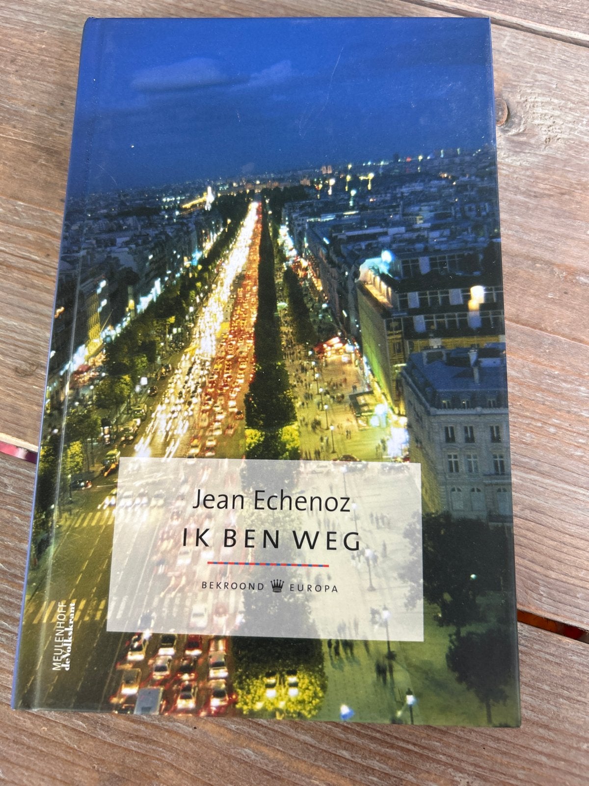 Jean Echenoz - Ik Ben Weg (Gebonden uitgave), Boeken, Ophalen of Verzenden, Zo goed als nieuw, Europa overig