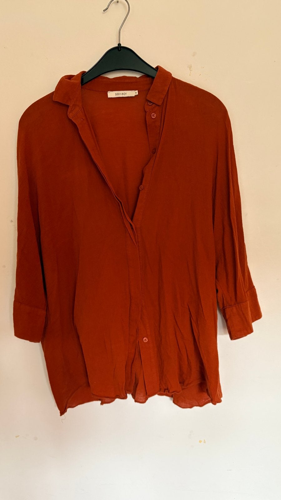 Sissy-Boy roestbruine Blouse Maat S/M, Ophalen of Verzenden, Gedragen, Maat 38/40 (M), Oranje