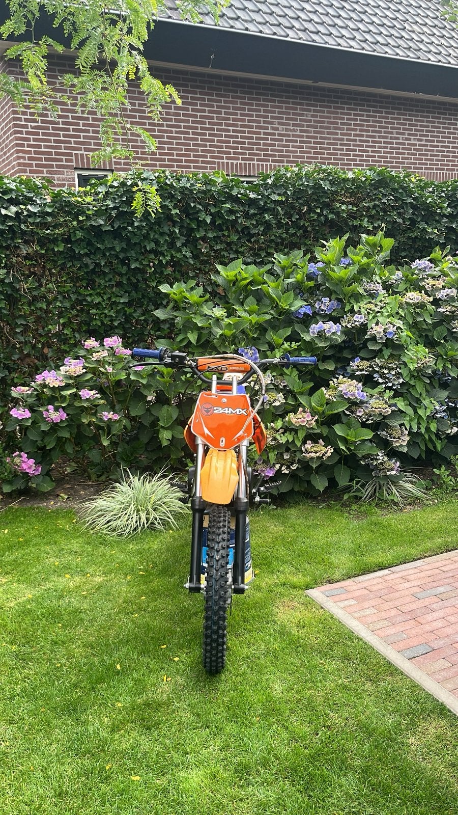 125cc 4-takt | Crossmotor, Fietsen en Brommers, Brommers | Crossbrommers, Zo goed als nieuw, Overige merken, Ophalen