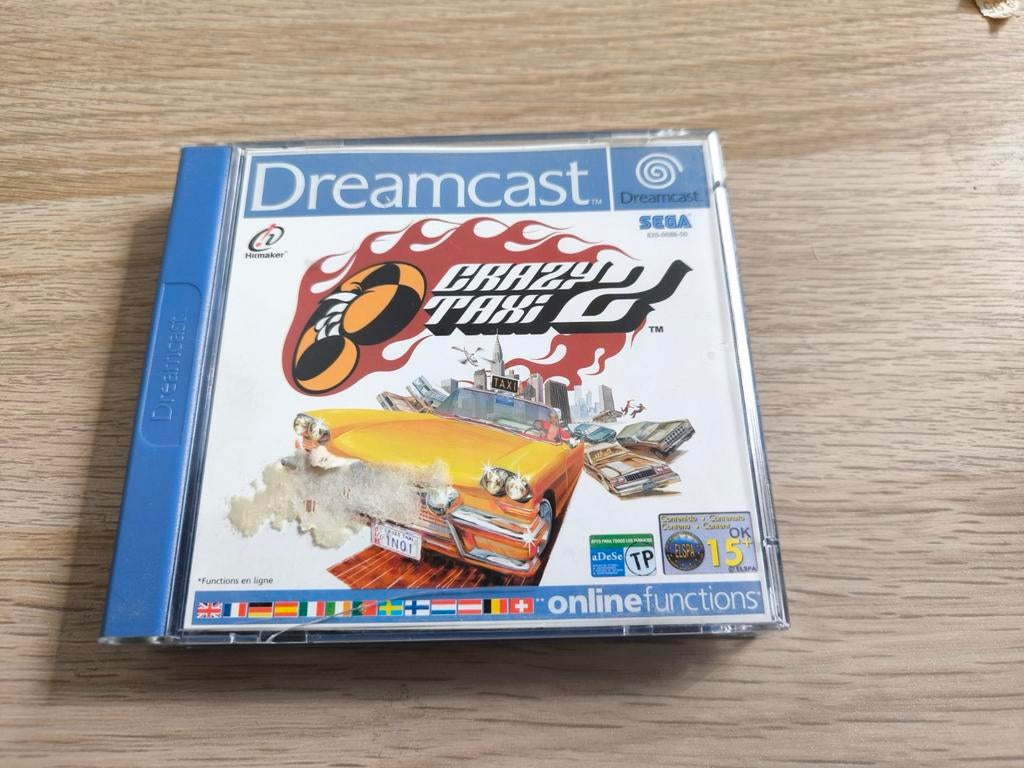Crazy Taxi 2 Dreamcast compleet, Ophalen of Verzenden