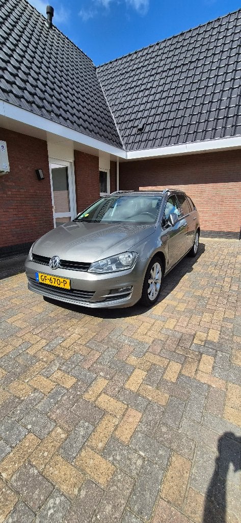 Volkswagen Golf 1.6 TDI Highline Business BJ2015, Auto's, Voorwielaandrijving, 4 cilinders, Origineel Nederlands, Stationwagon
