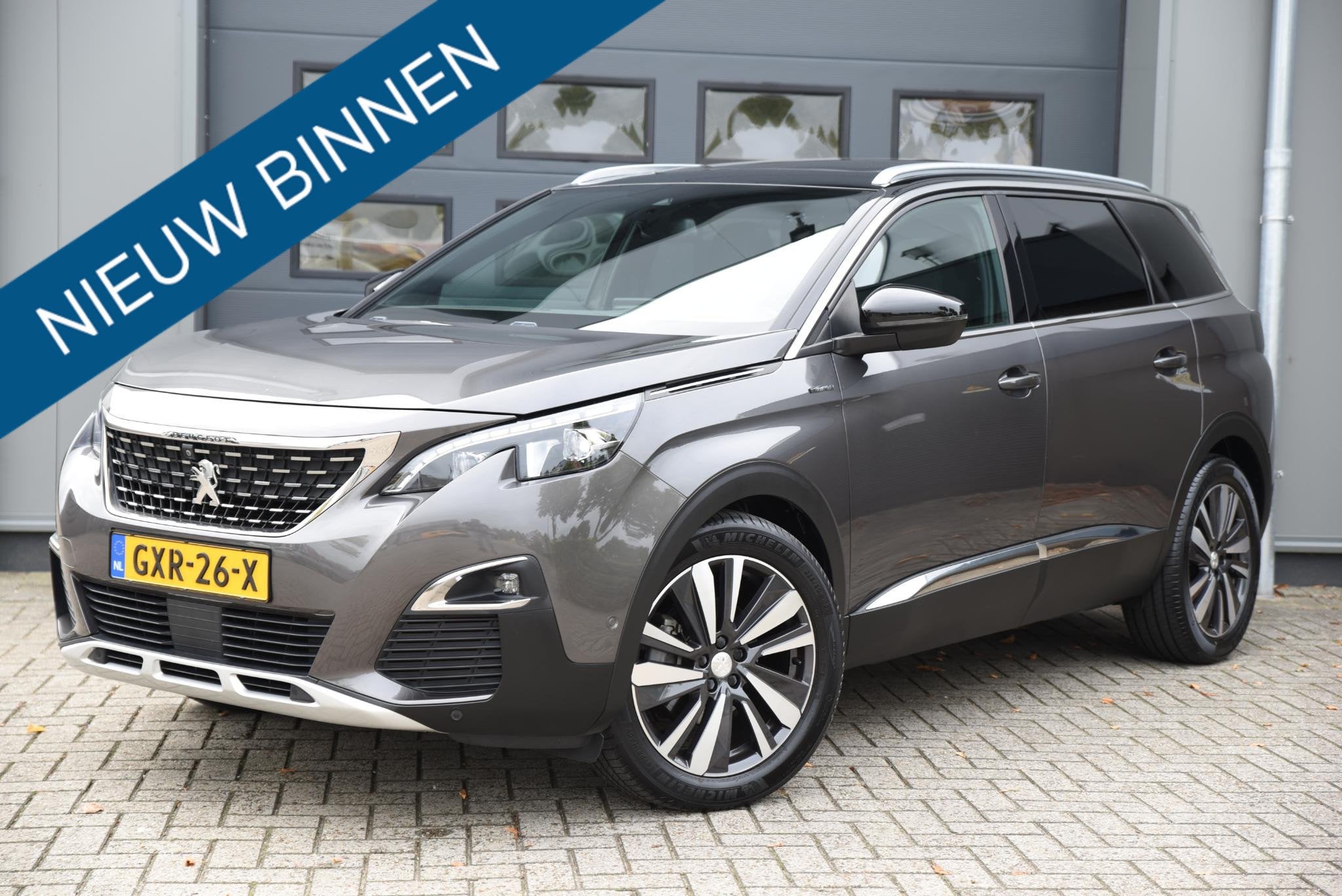 Peugeot 5008 1.6 PureTech GT-Line, Auto's, Dealer onderhouden, Automatische klimaatregeling, Gebruikt, Euro 6