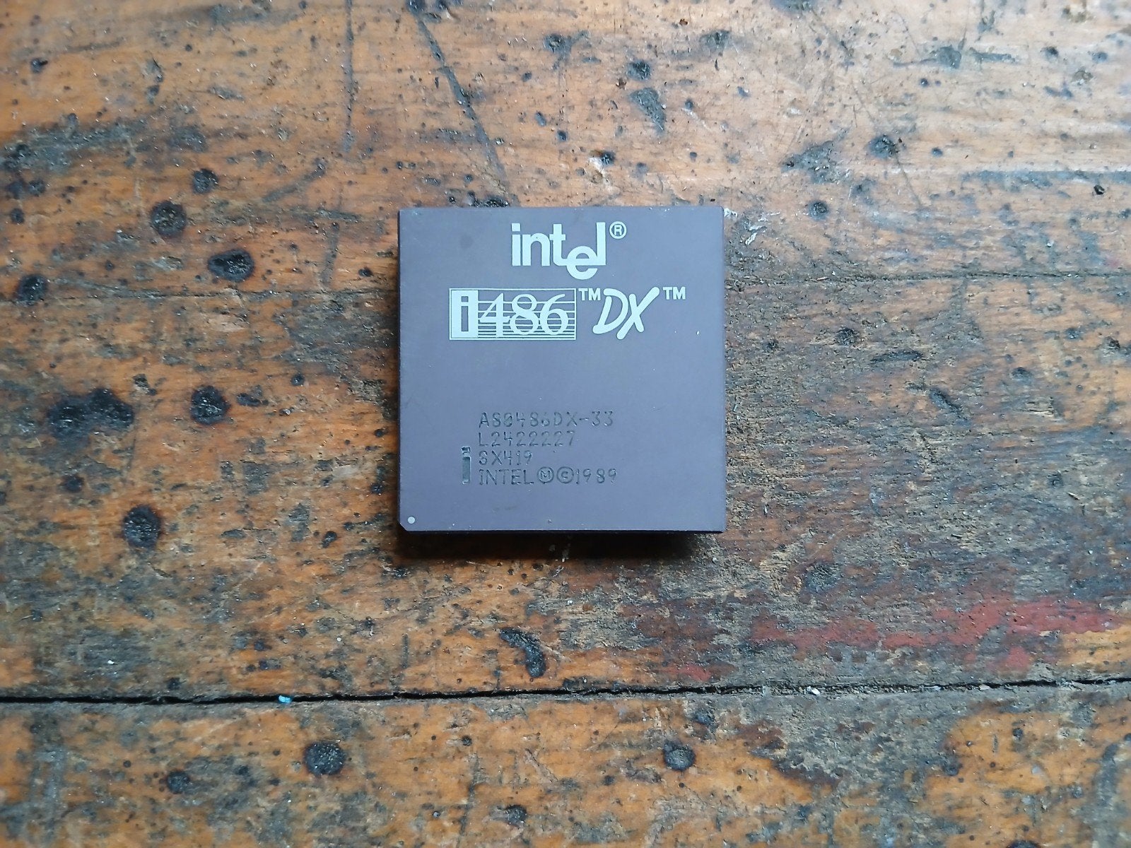 Intel i486 DX Processor - Vintage CPU, Computers en Software, Gebruikt, Info@intel.com, Minder dan 2 Ghz, Socket 1/2/3