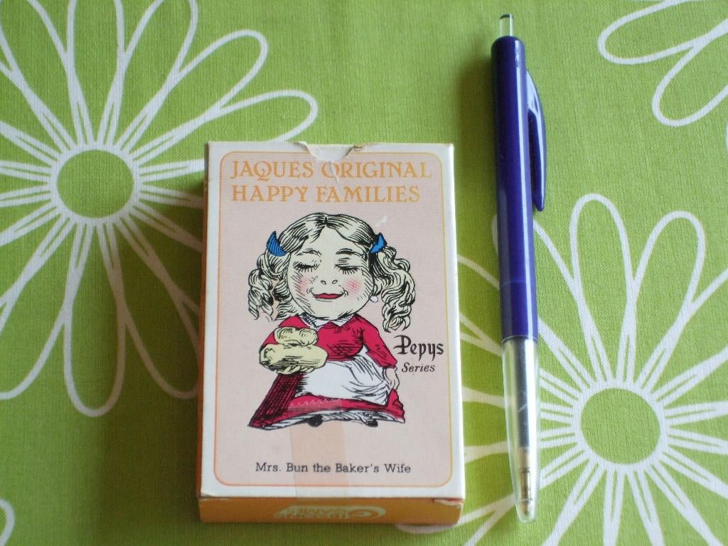 Jaques Original Happy Families - Engels kwartet, Ophalen of Verzenden, Gebruikt, Kwartet(ten)