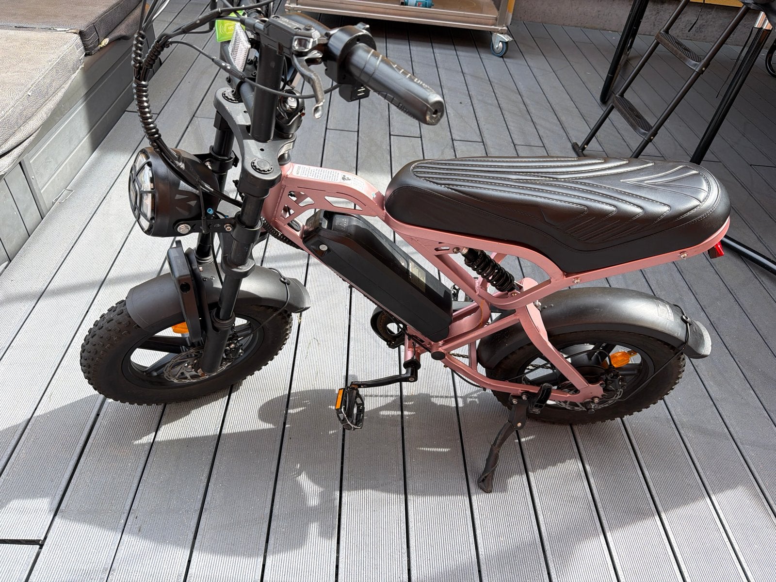 V20 Mini Fatbike - Stoere en Compacte E-bike, Overige merken, Ophalen of Verzenden, Zo goed als nieuw, Minder dan 47 cm