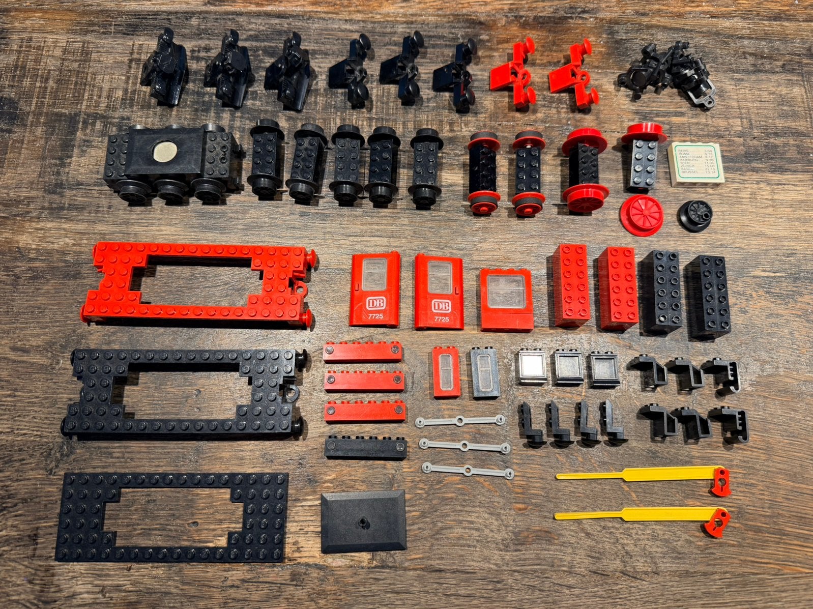Lego 12V Trein onderdelen (van oa 7725 & 7750), Kinderen en Baby's, Gebruikt, Overige thema's, Lego, Ophalen of Verzenden