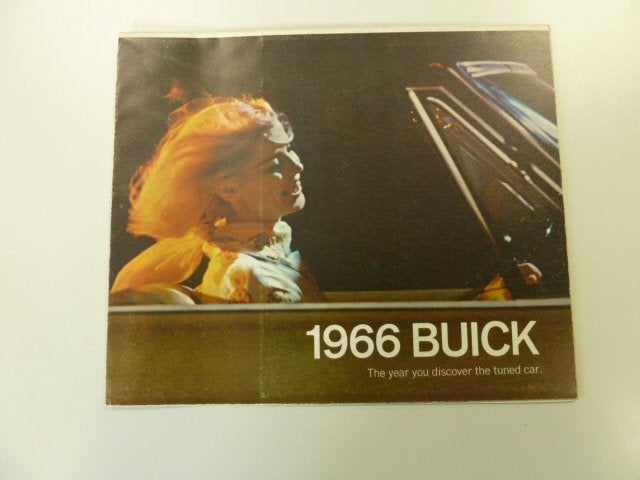 1966 Buick Full Line Brochure USA, Verzenden, Gelezen, Overige merken