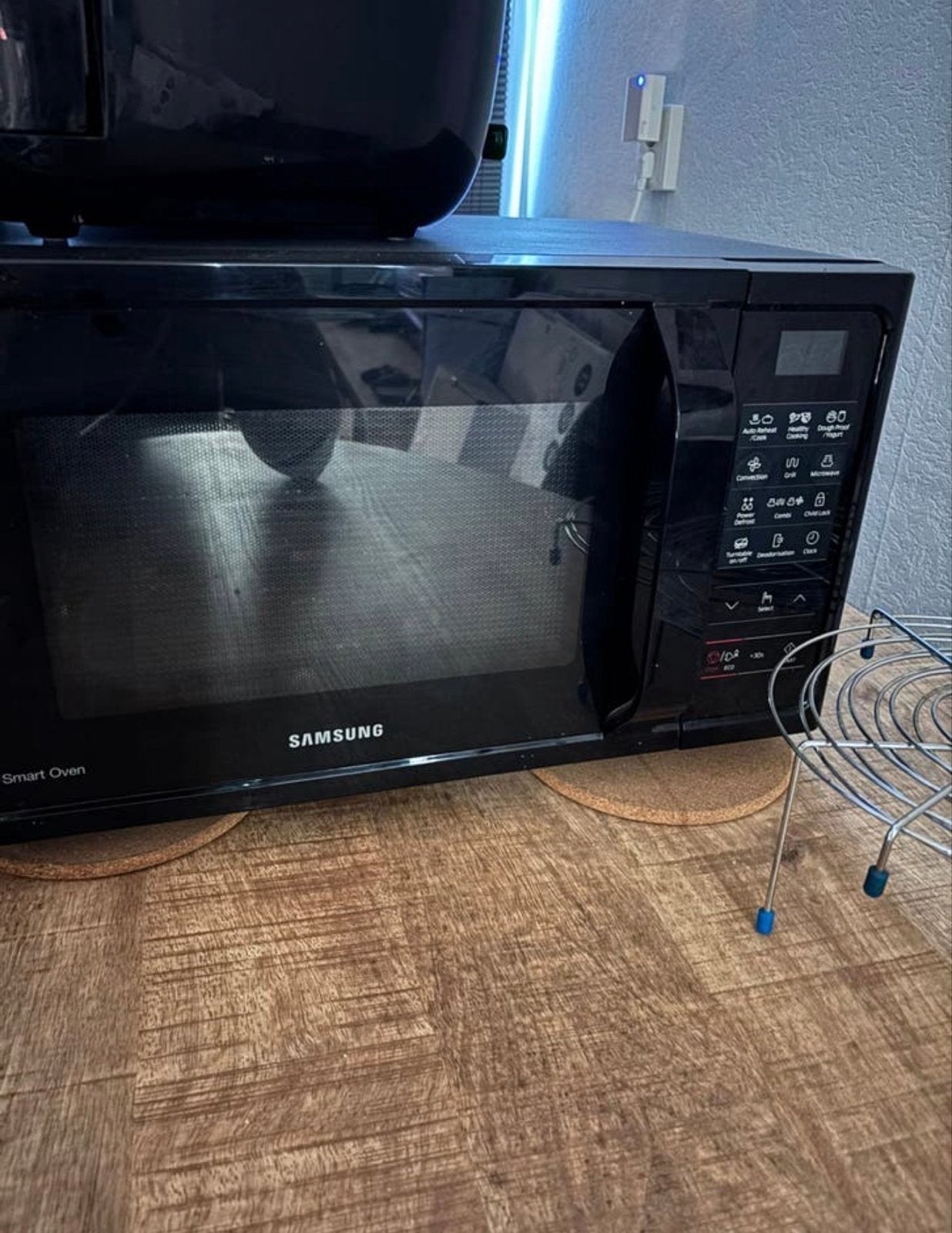 Samsung Smart Oven Combimagnetron - Zwart, Ophalen, Combimagnetron, Grill, Zo goed als nieuw