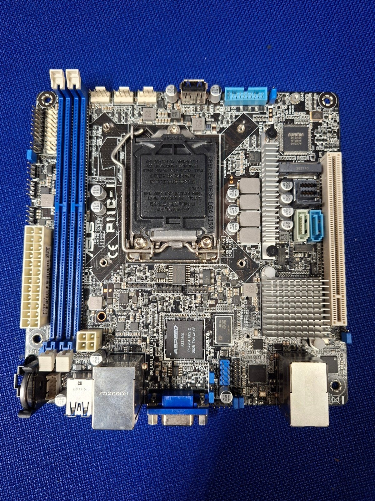 Defect P11C-I ITX Moederbord 1151, Computers en Software, Asus, Gebruikt, Ff, LGA 1151