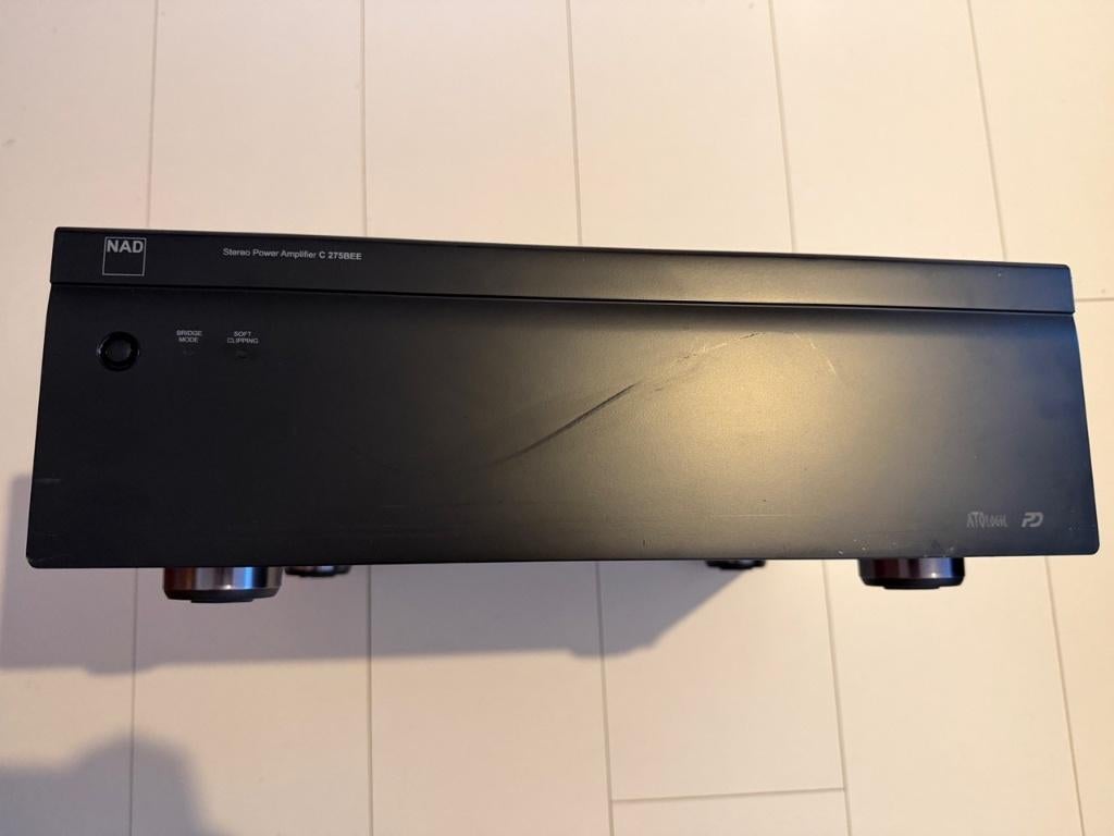 NAD C275 BEE Eindversterker, Ophalen of Verzenden, Zo goed als nieuw, 120 watt of meer, Overige merken