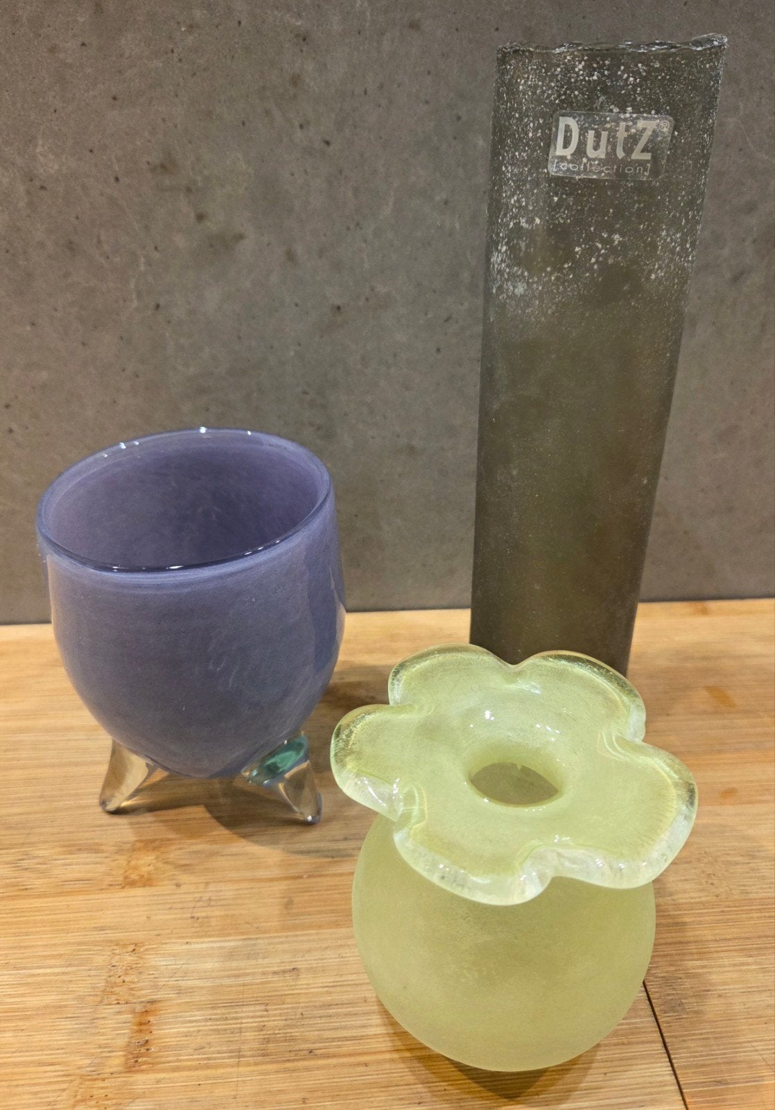 ZGN mooie Dutz vazen set, Huis en Inrichting, Woonaccessoires | Vazen, Ophalen, Zo goed als nieuw, Glas