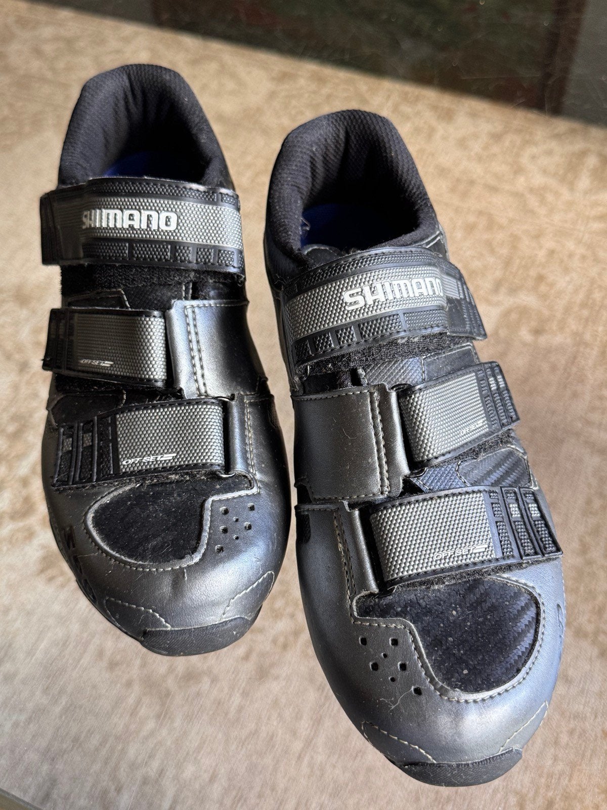 Shimano M122 fietsschoenen met SPD plaatjes. Maat 44, Verzenden, Zo goed als nieuw