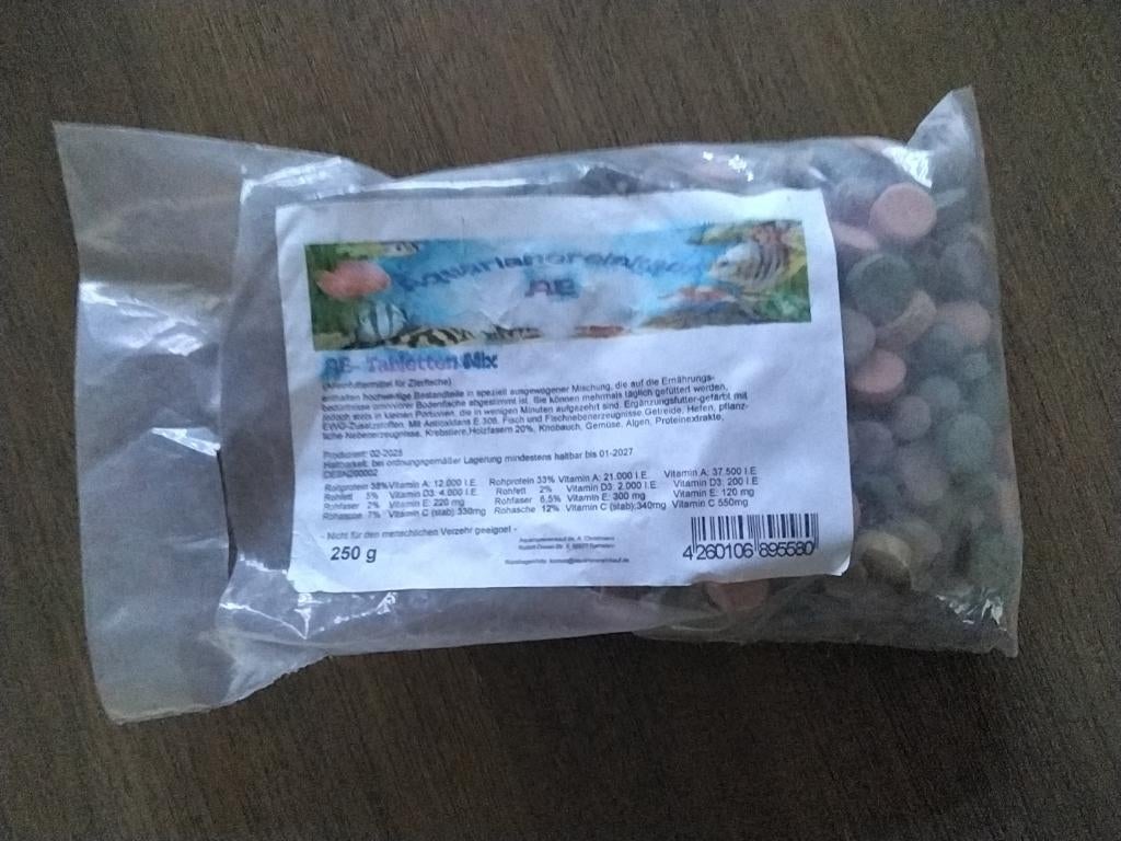 Visvoedertabletten, Dieren en Toebehoren, Vissen | Aquaria en Toebehoren, Ophalen of Verzenden, Zo goed als nieuw, Overige typen