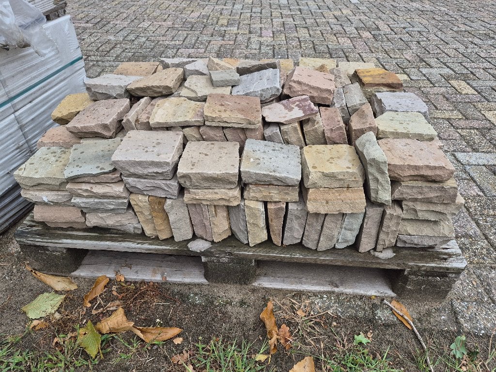 Natuursteen tegeltjes terras, Ophalen, Nieuw, Terrastegels, Natuursteen