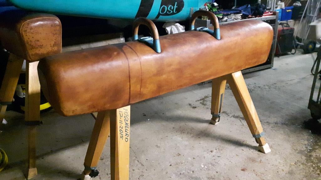 Vintage turnpaard, Sport en Fitness, Maat 36 t/m 42, Ophalen, Gebruikt, Materiaal
