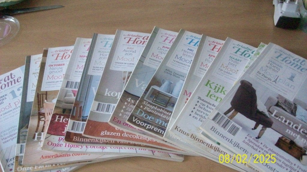 Ariadne at Home tijdschriften - hele jaargang 2015, Ophalen of Verzenden, Gelezen, Overige typen