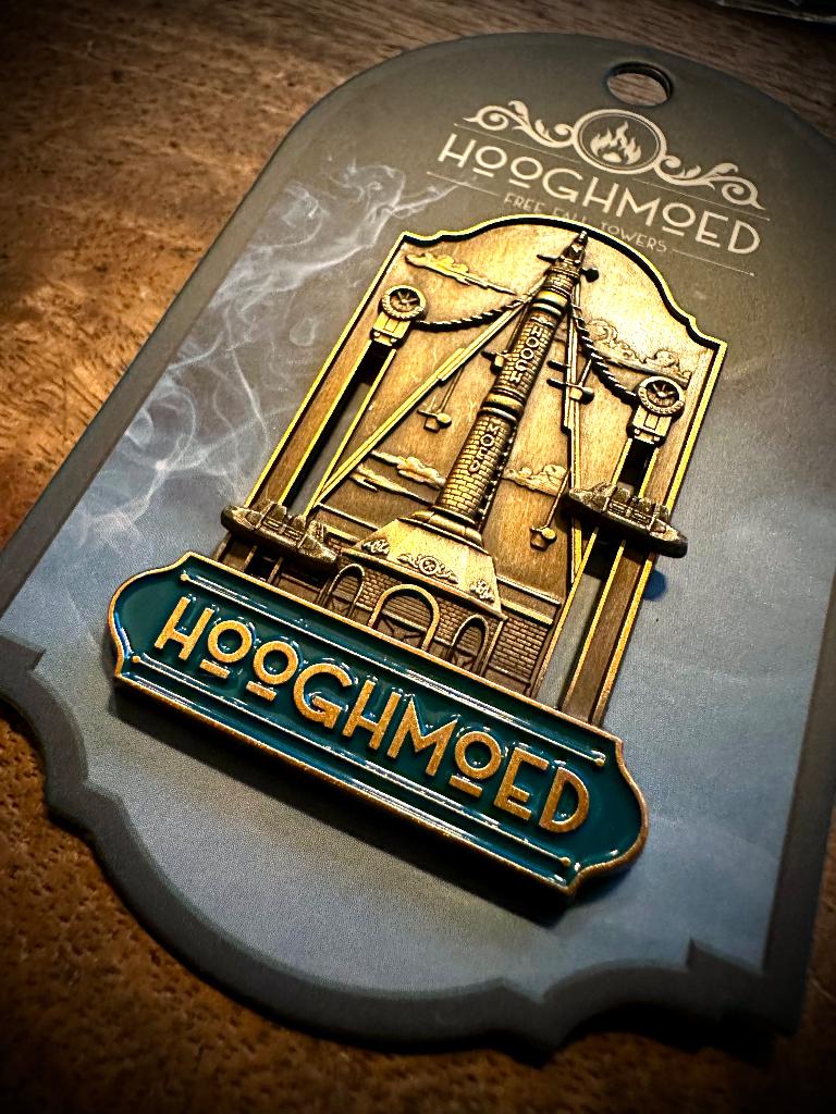 Verzamelspeldje pin Efteling attractie Hooghmoed bewegend, Verzamelen, Efteling, Nieuw, Button of Speldje, Verzenden