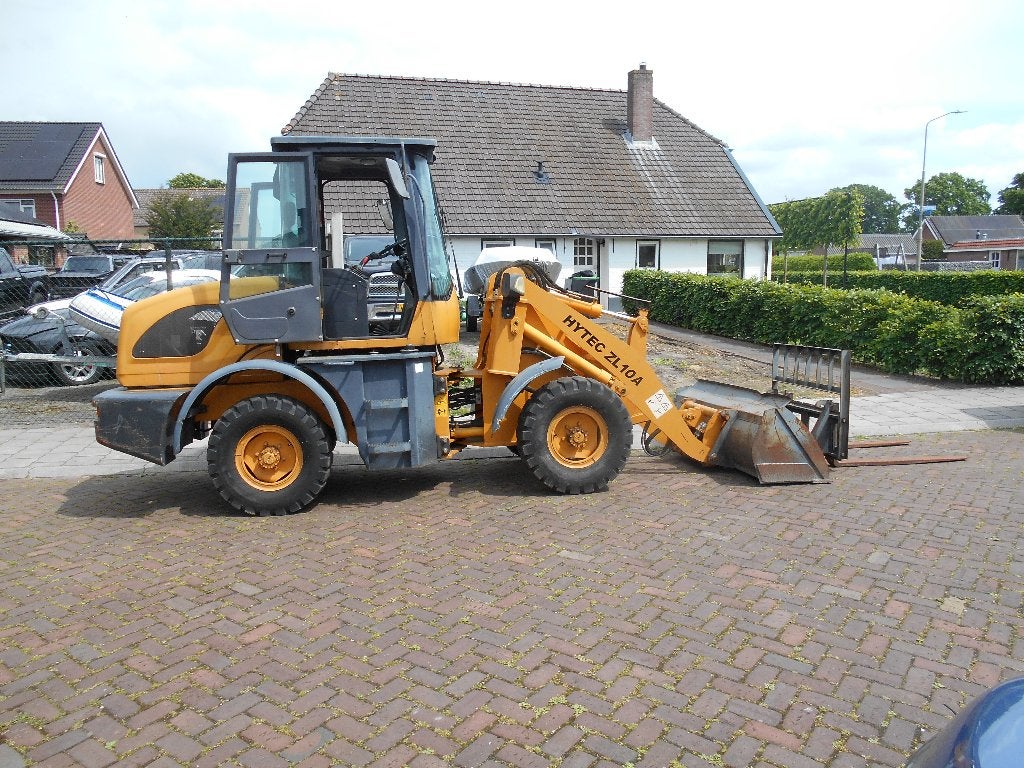 Shovel Hytec ZL10A 2016 wiellader met dichte bak en lepels, Ophalen, Wiellader of Shovel