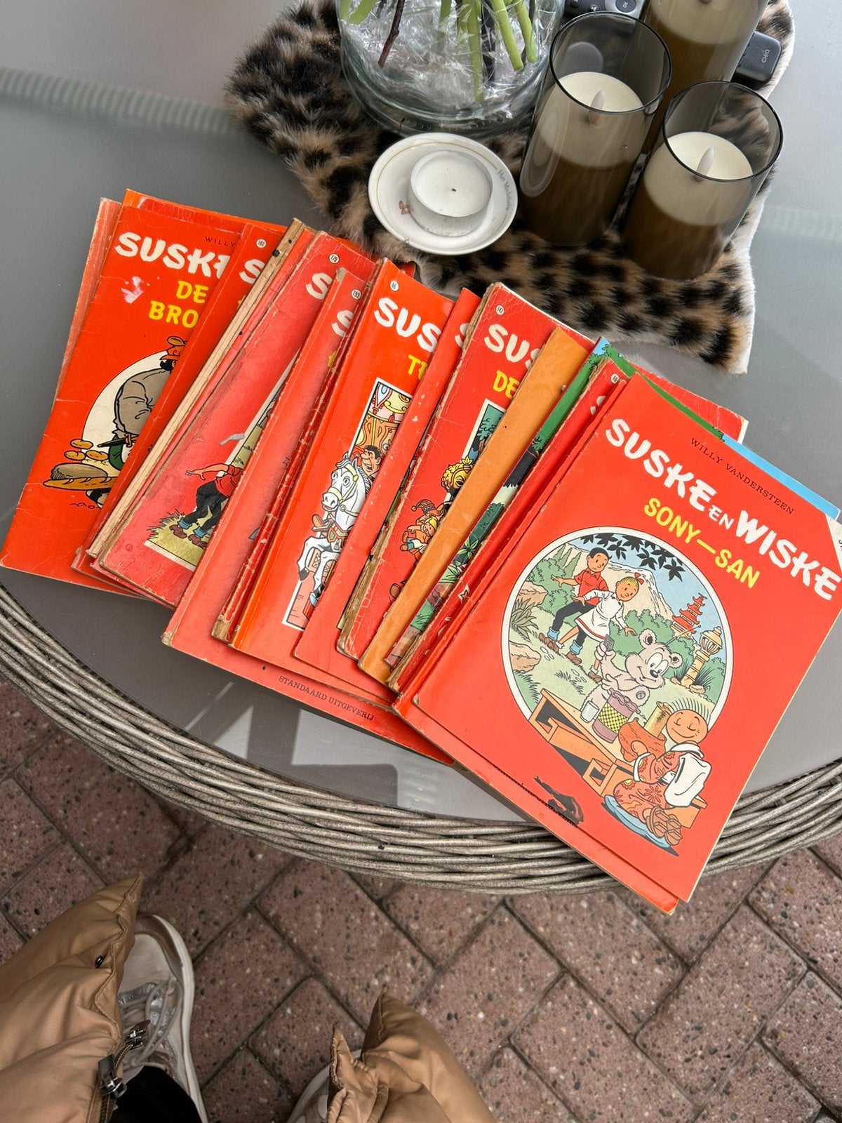 Stripboeken Suske en Wiske en andere diverse stripboeken, Meerdere stripboeken, Ophalen, Gelezen