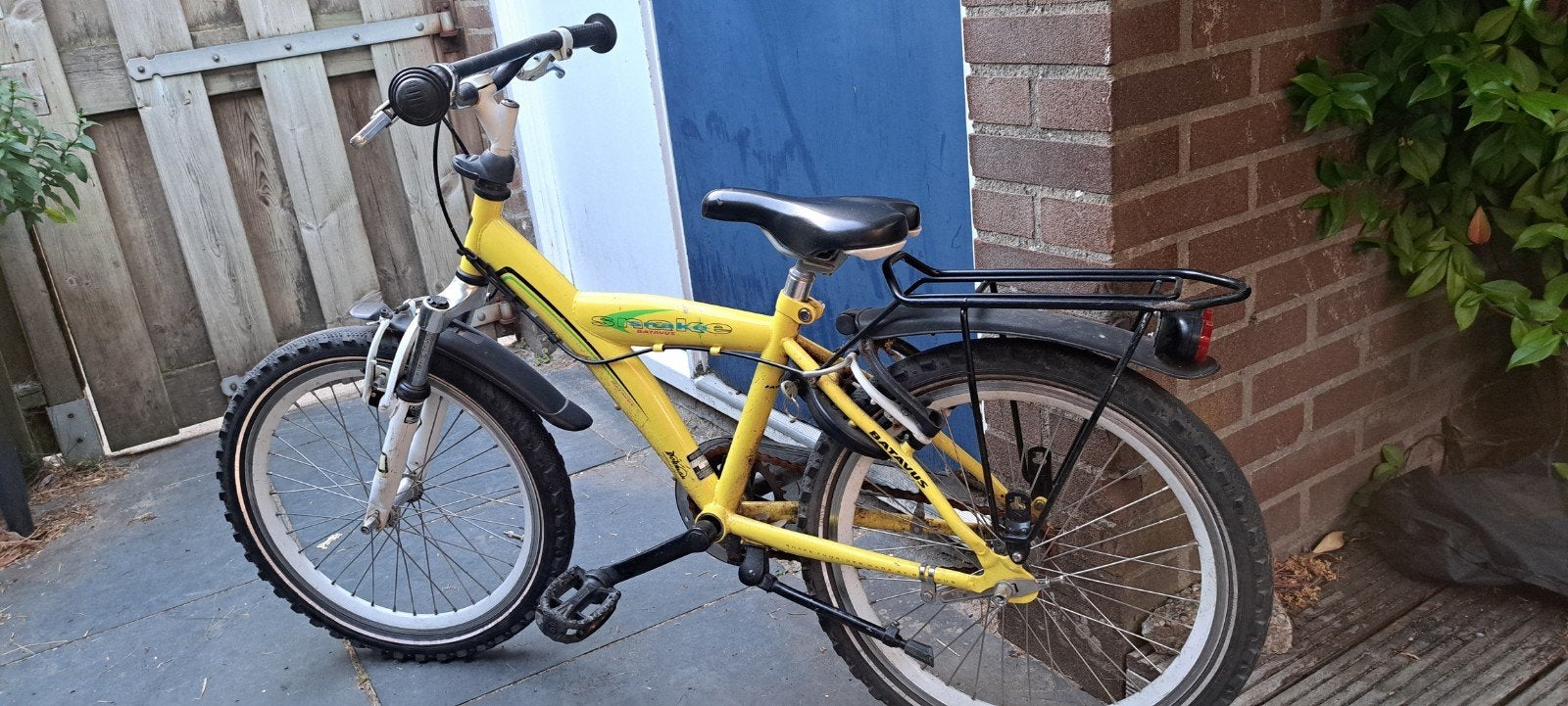 batavus snake fiets 20 inch, Ophalen, Gebruikt, Batavus Snake, Terugtraprem