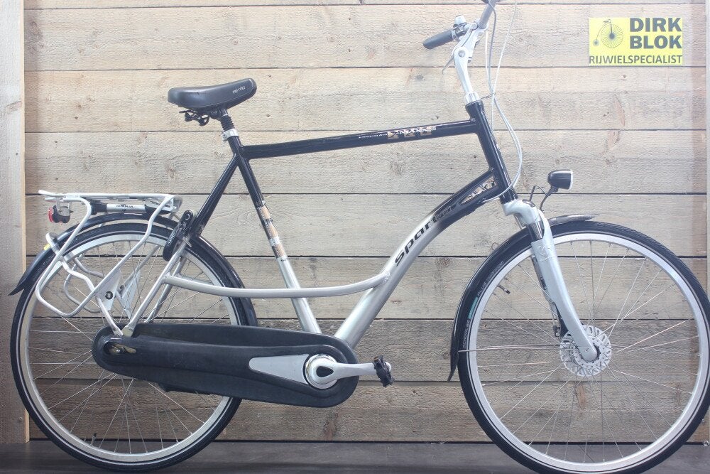 Sparta Maxx herenfiets 8v H70 zwart/zilver + 3 mnd garantie, Niet ingevuld, Gebruikt, Niet ingevuld, Niet ingevuld