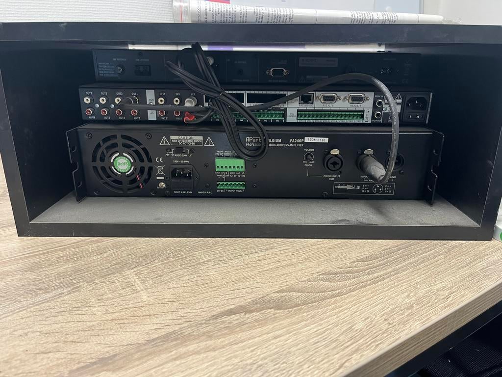 Apart PR1000R Tuner, Audio Control 12.8 & PA240P Versterker, Ophalen, Gebruikt, Audio