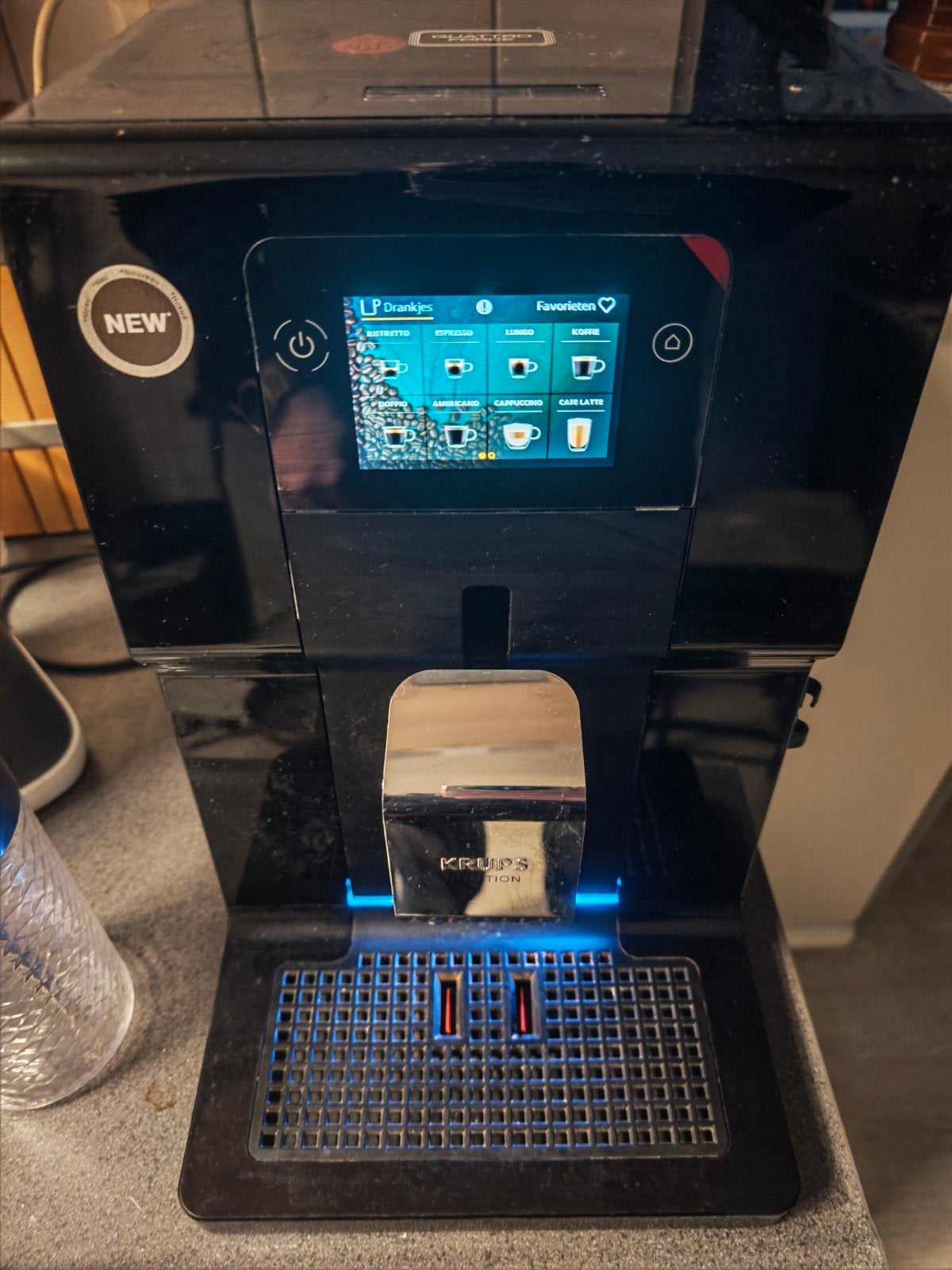 Krups Intuition Experience Ea8738, Ophalen, Gebruikt, 10 kopjes of meer, Koffiemachine