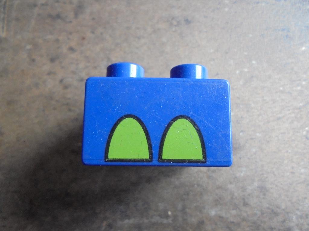 Lego Duplo Brick 2x2 (zie foto's), Ophalen of Verzenden, Gebruikt, Losse stenen, Duplo