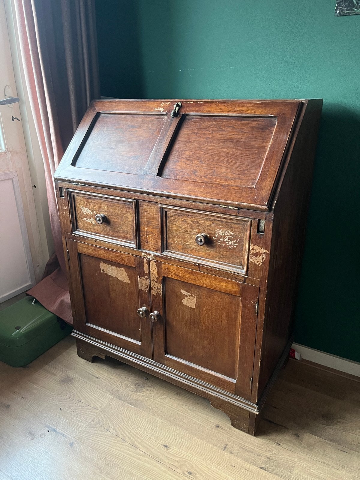oude secretaire /uitklapbaar bureau, geschikt als commode, Ophalen