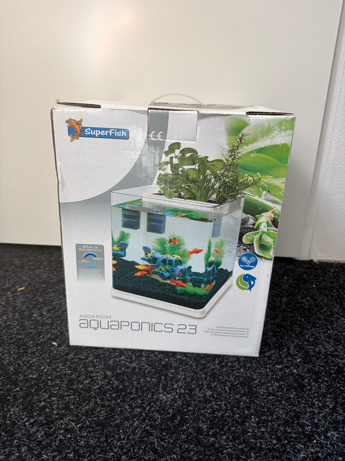 Superfish aquarium aquaponics 23 - nieuw in doos, Ophalen, Nieuw, Leeg aquarium, Superfish