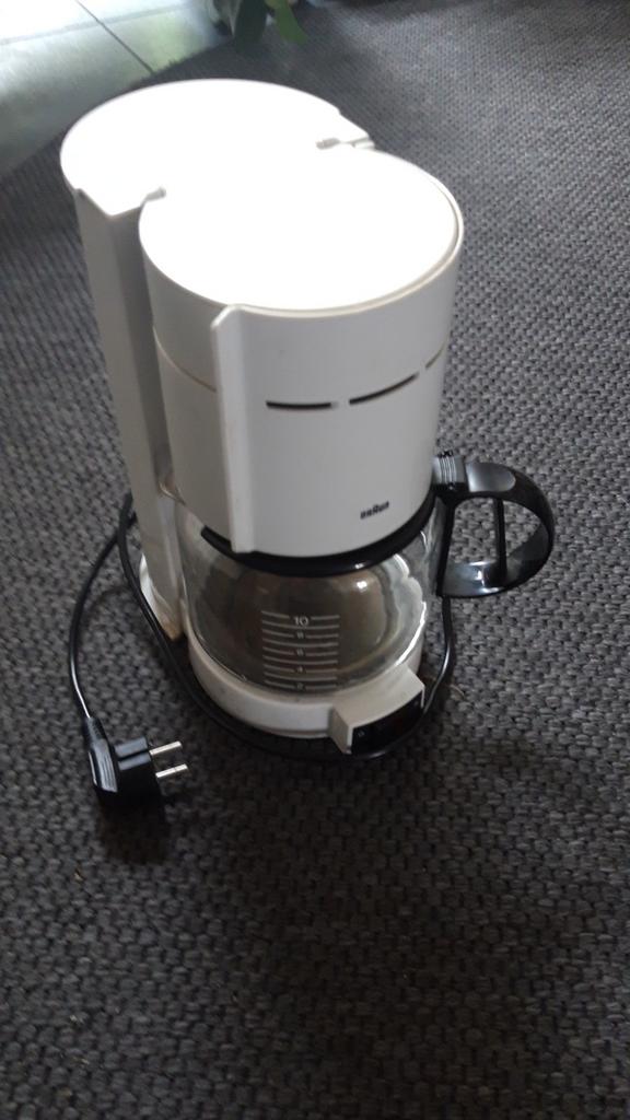 Braun filter koffiezetapparaat defecte kan, 10 kopjes of meer, Ophalen of Verzenden, Koffiemachine