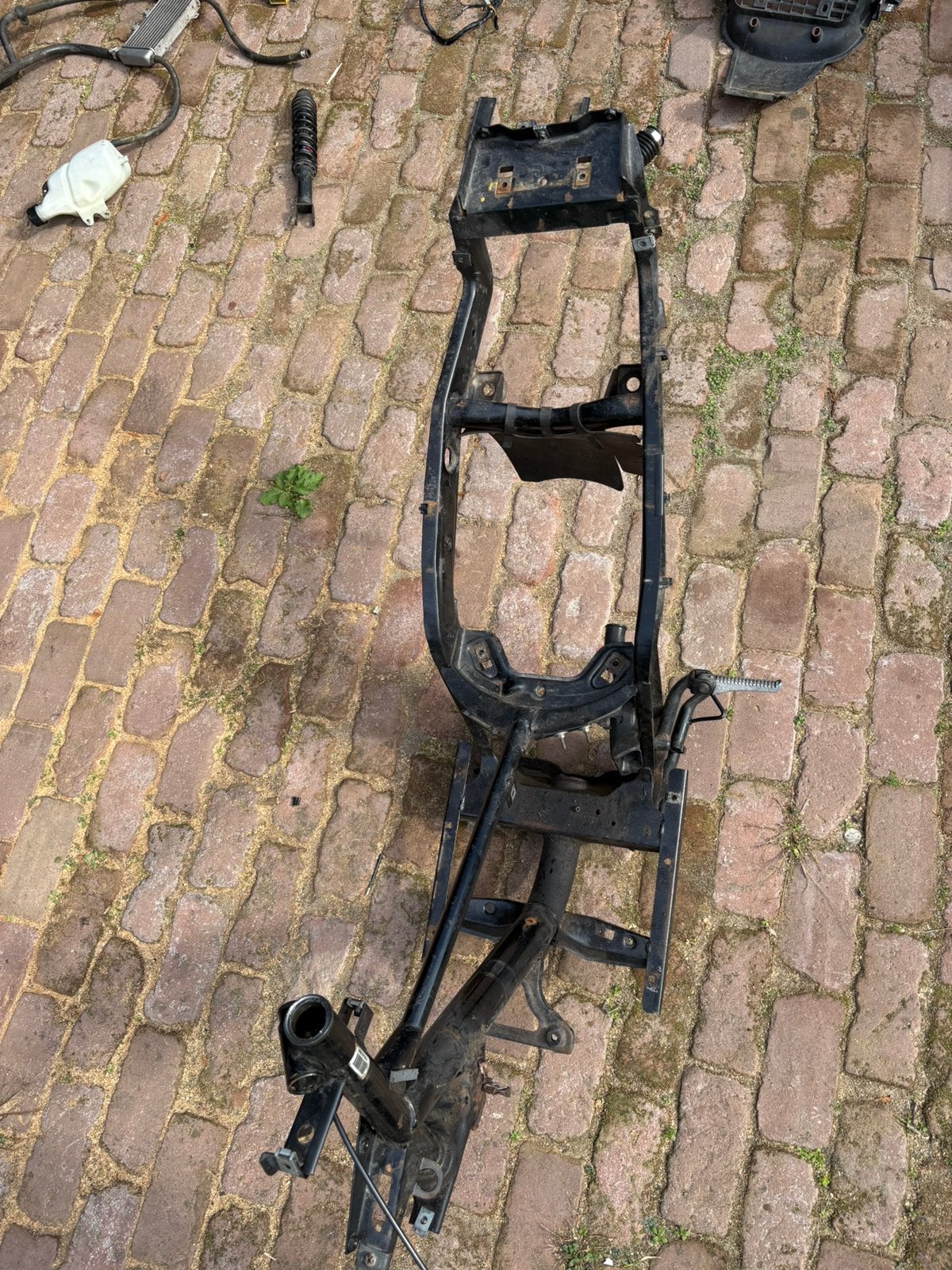 Gillera runner 50cc frame op geldig brom plaat zonder wok, Fietsen en Brommers, Ophalen, Zo goed als nieuw, Frame, Gilera