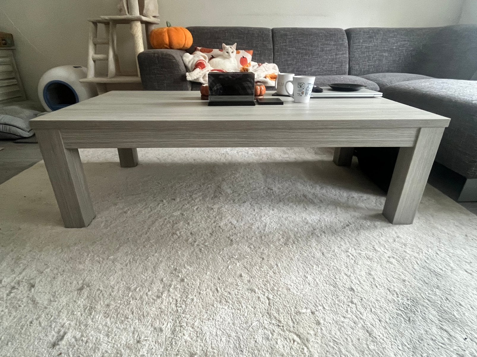 Salontafel, Ophalen, Gebruikt, 100 tot 150 cm, 50 tot 100 cm