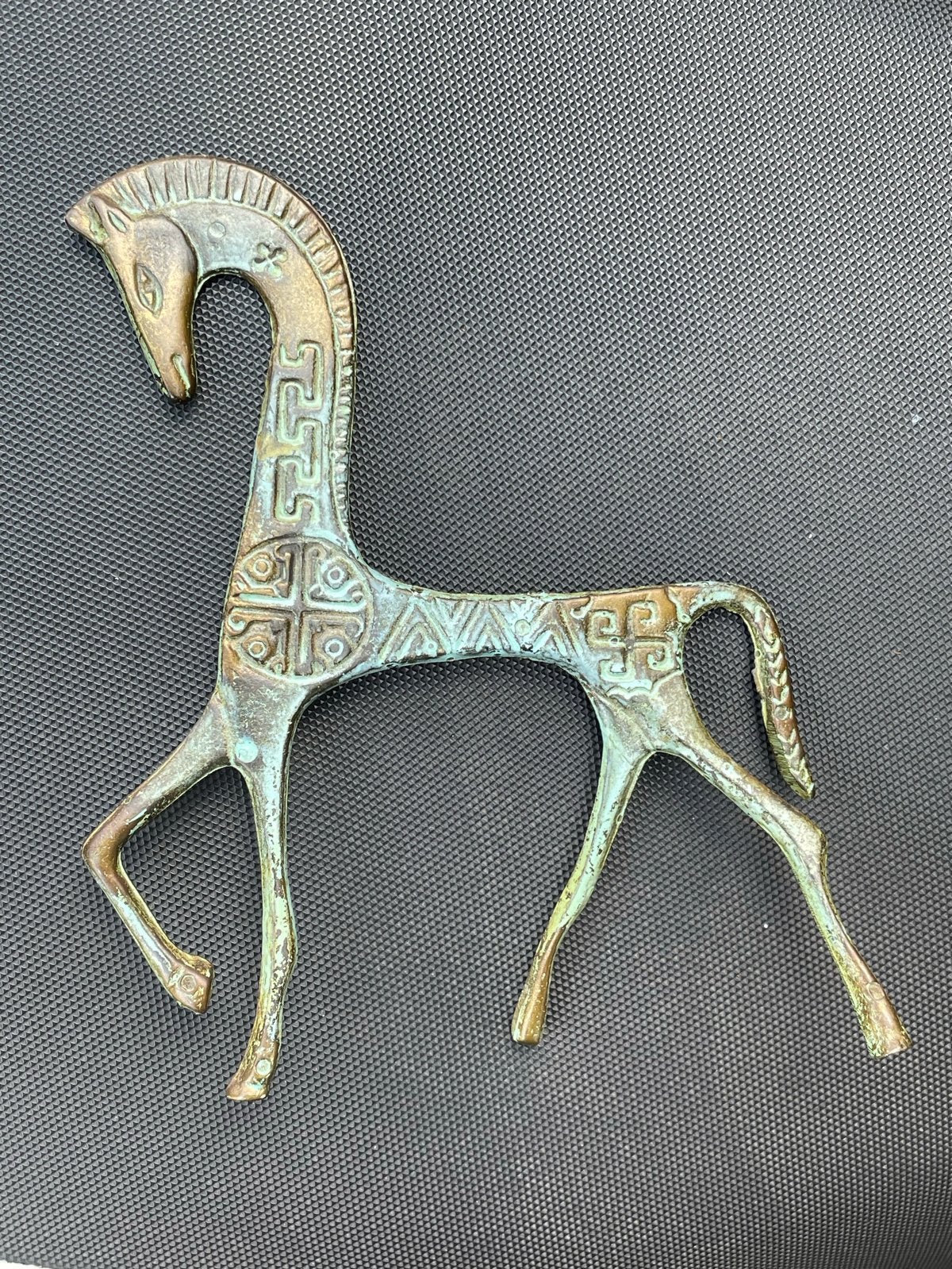 Beeld Etruskisch paard, Ophalen of Verzenden