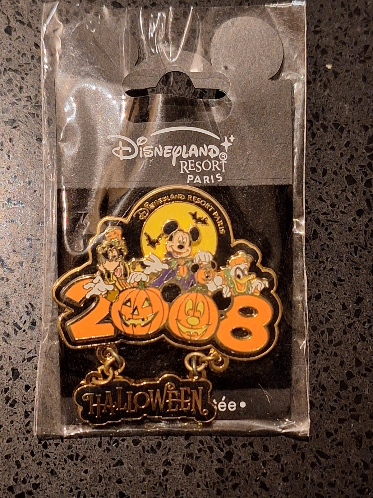 Disney Halloween 2008 DLRP Pin - Nieuw op kaartje, Ophalen of Verzenden, Mickey Mouse, Nieuw, Overige typen