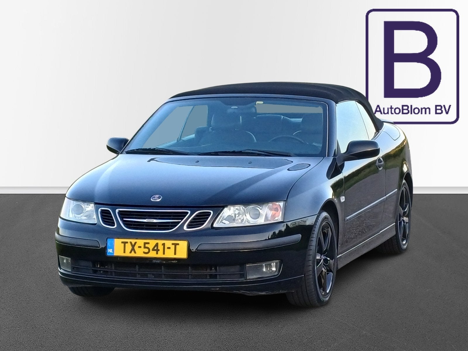 Saab 9-3 Cabrio 1.8t Vector /Trekh/Leder/Cruise/Clima/17"/Pa, Auto's, Saab, 1998 cc, Gebruikt, Zwart, 4 cilinders