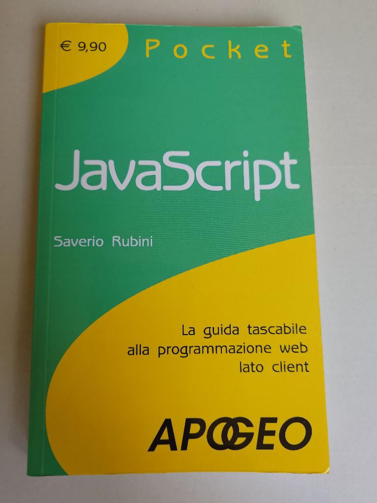 Saverio Rubini JavaScript, Boeken, Ophalen of Verzenden, Zo goed als nieuw, Programmeertaal of Theorie, Saverio Rubini