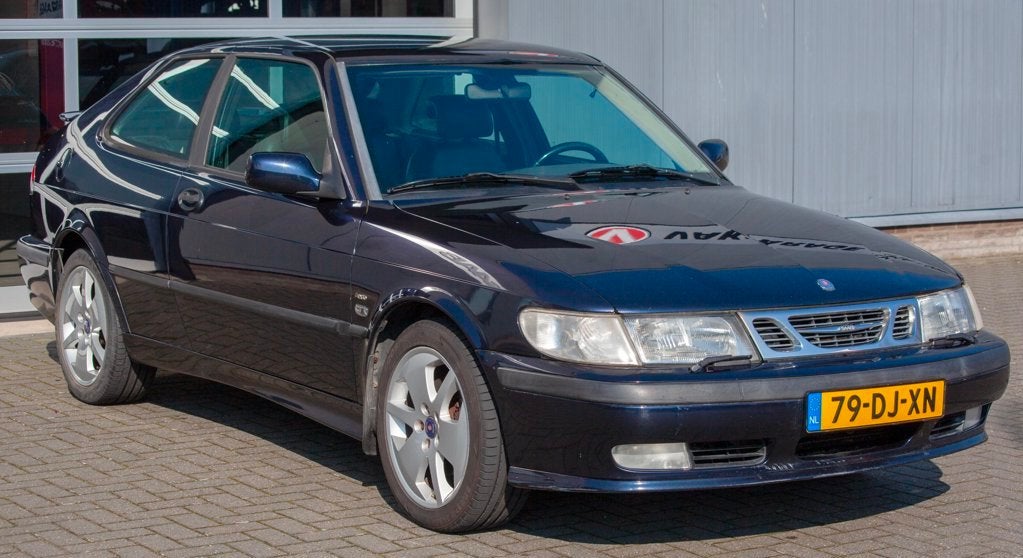 Saab 9-3 Coupé 2.0 Turbo SE Aero, Auto's, 1300 kg, Gebruikt, Zwart, 4 cilinders